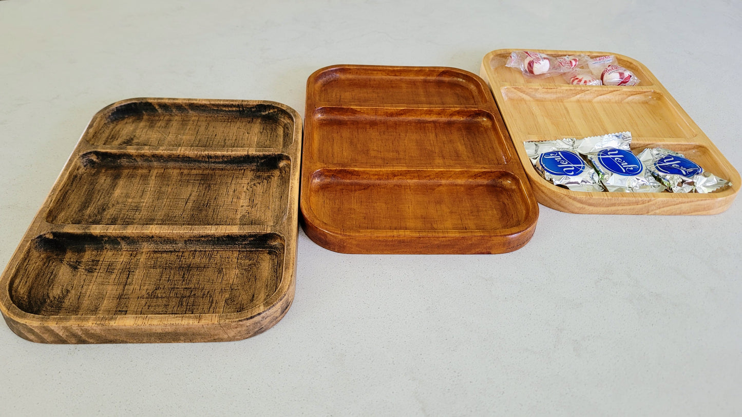 3 bin organizing tray